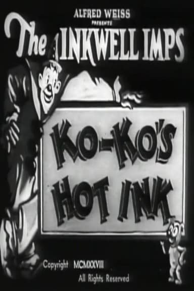 Ko-Ko's Hot Ink poster