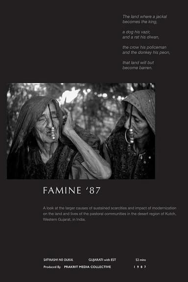 Famine '87 poster