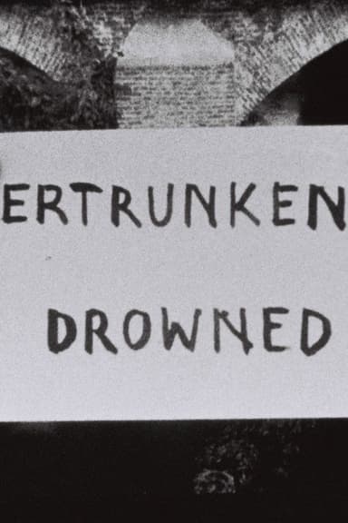 Ertrunken poster