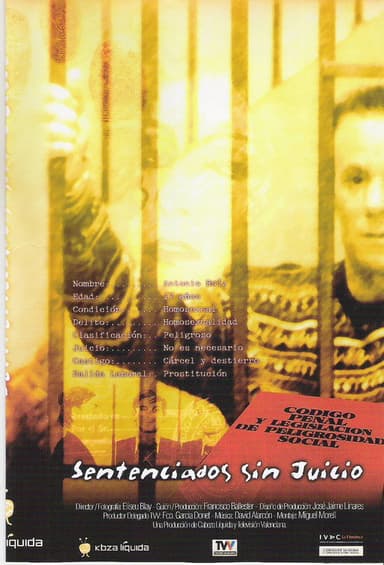 Sentenciados sin juicio poster