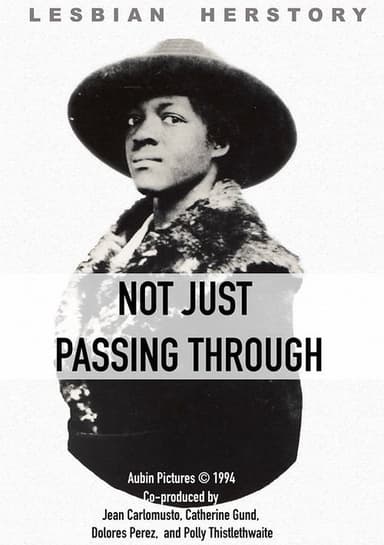 Not Just Passing Through poster