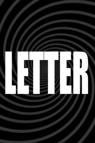 Letter poster