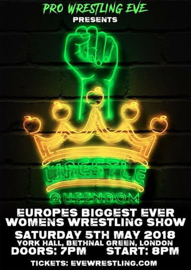 EVE Wrestle Queendom poster