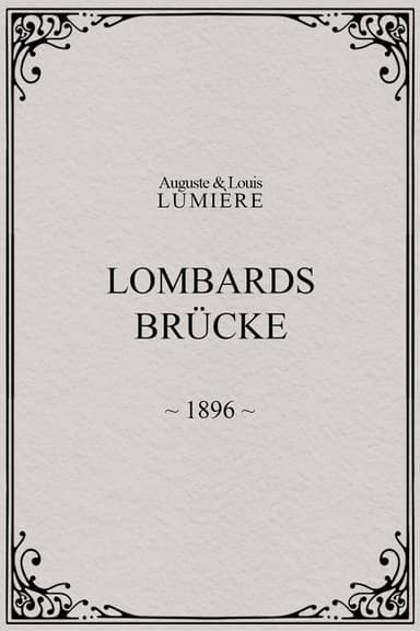 Lombards Brücke poster