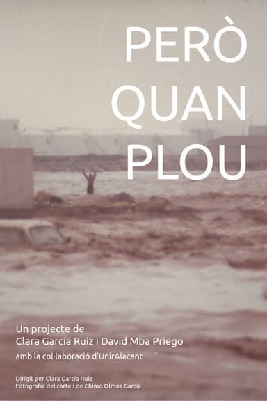 But when it rains poster