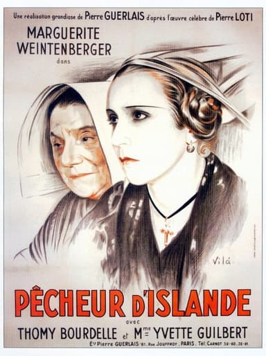 Iceland Fisherman poster