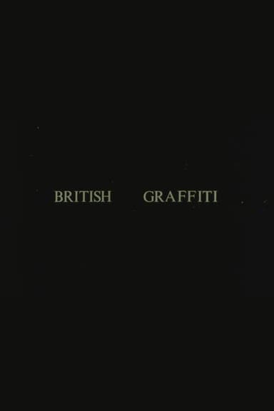 British Graffiti poster