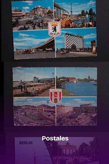 Postales poster
