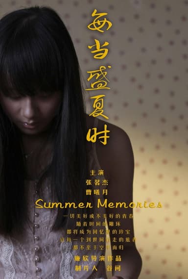 每当盛夏时 poster