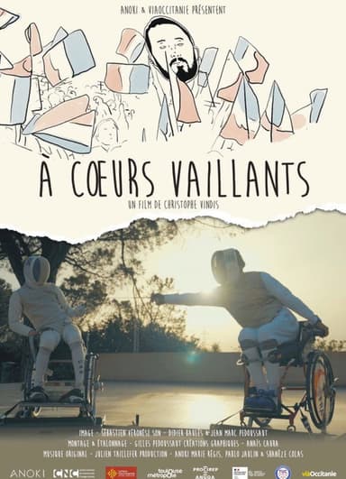 À cœurs vaillants poster