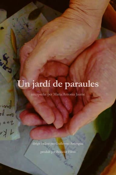 A garden of words poster