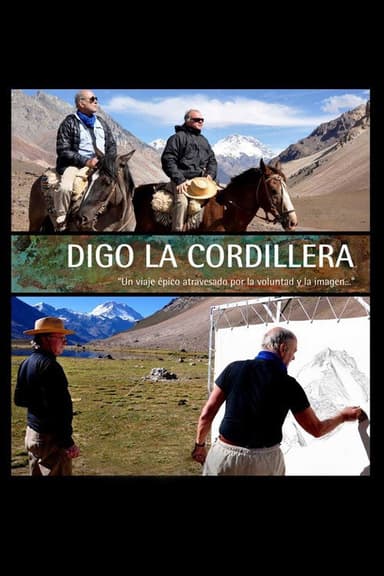 Digo la cordillera, cuadernos de viaje poster