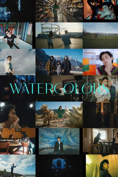 Watercolors poster
