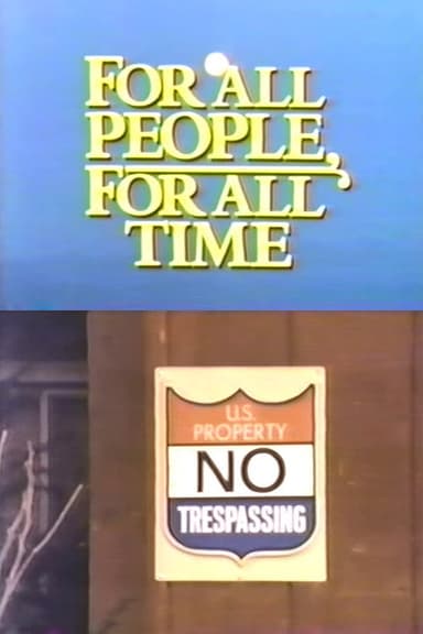 For All People, For All Time poster