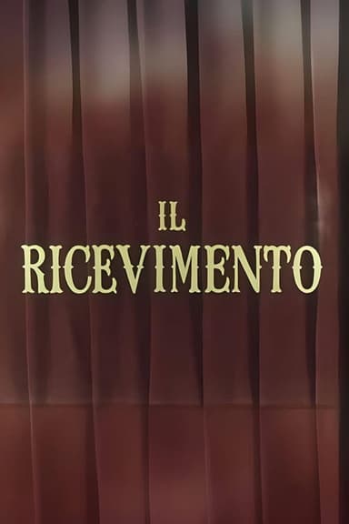 Il ricevimento poster