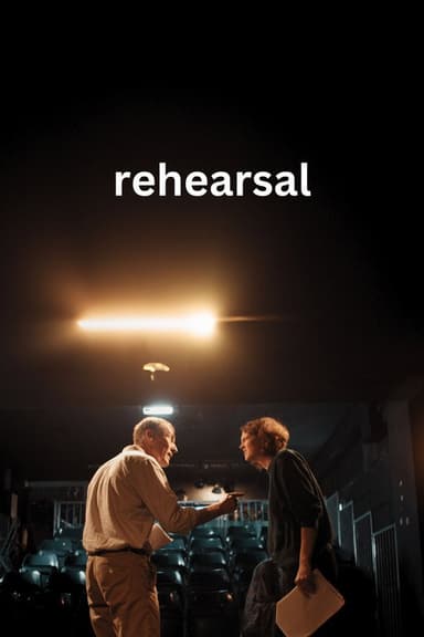 Rehearsal poster