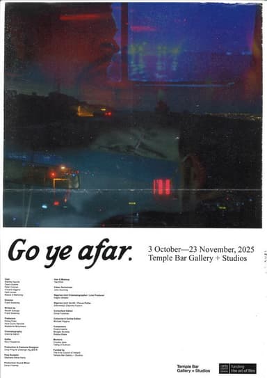 Go Ye Afar poster