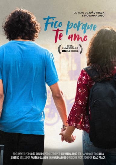 fico porque te amo poster