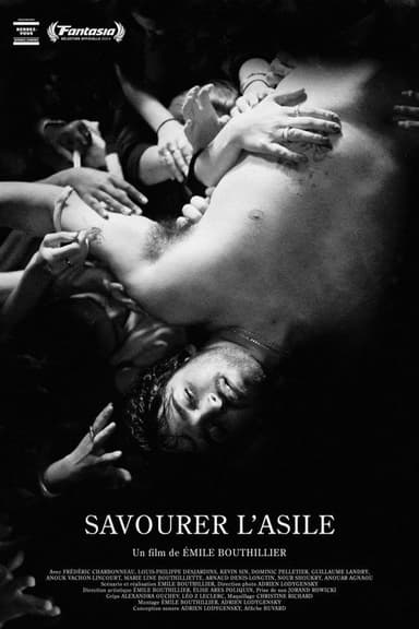 Savourer l'asile poster