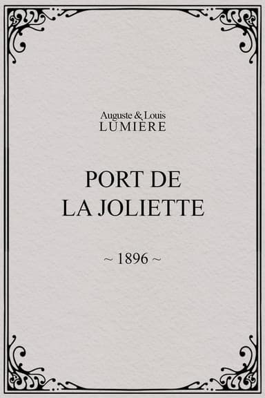 Port de la Joliette poster