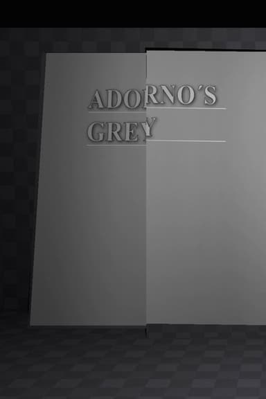 Adorno's Grey poster