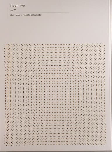 Alva Noto + Ryuichi Sakamoto: Insen Live poster