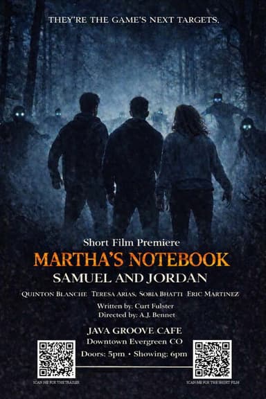 Martha's Notebook: Samuel & Jordan poster