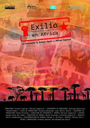 Exilio en África poster