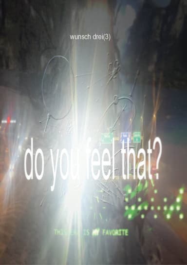 wunsch drei(3) poster