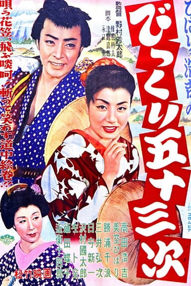 Surprising 53 Stations of the Tokaido poster