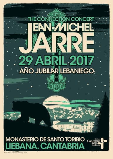 Jean-Michel Jarre - The Connection Concert poster