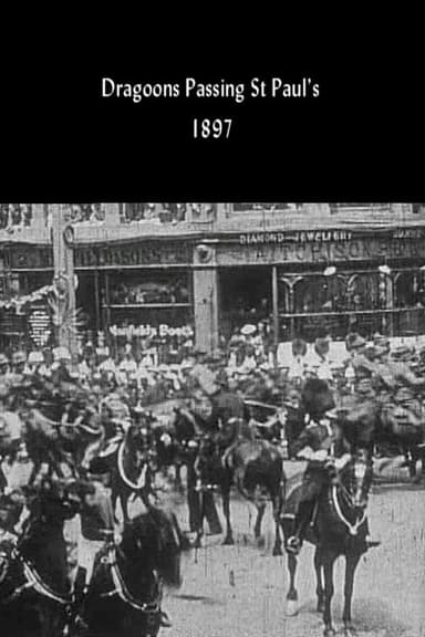 Dragoons Passing St Paul's poster