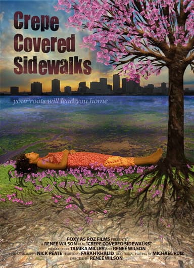 Crepe Covered Sidewalks poster