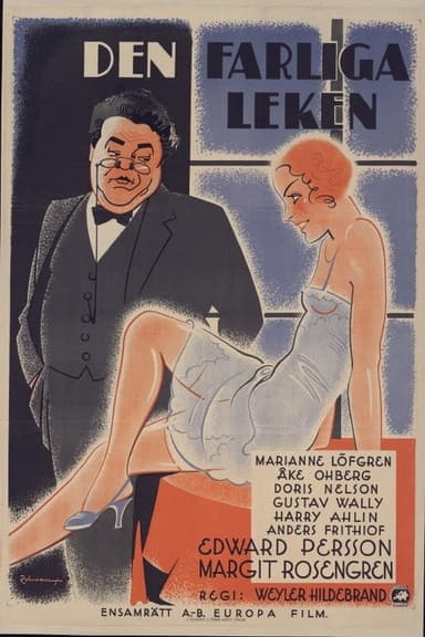 Den farliga leken poster