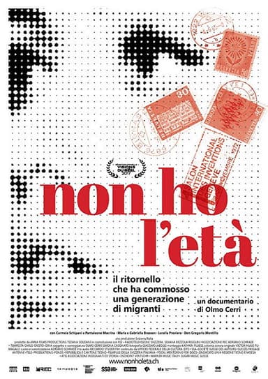 Non ho l'età poster