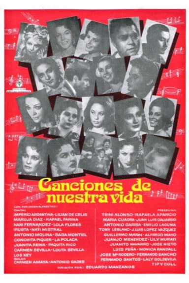 Canciones de nuestra vida poster