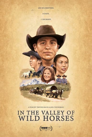 In the Valley Of Wild Horses poster