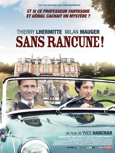 Sans rancune ! poster