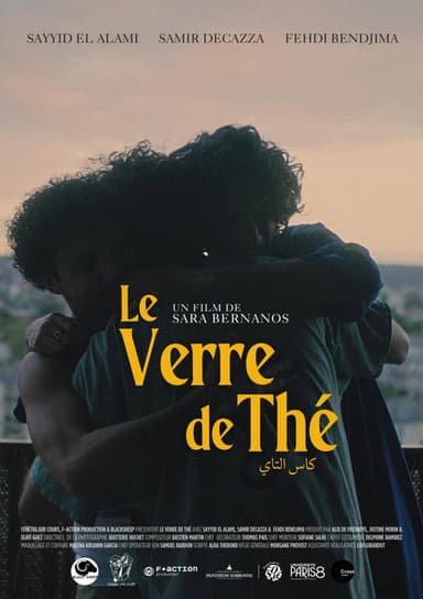 Le verre de thé poster