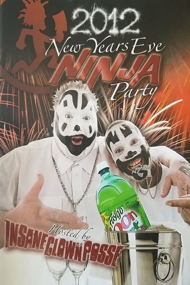 2012 New Year's Eve Ninja Party poster