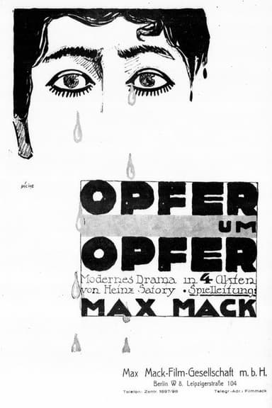 Opfer um Opfer poster