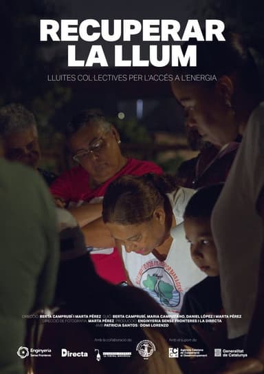 Recuperar la llum poster