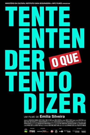 Tente Entender O Que Tento Dizer poster