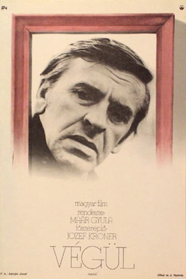 Végül poster