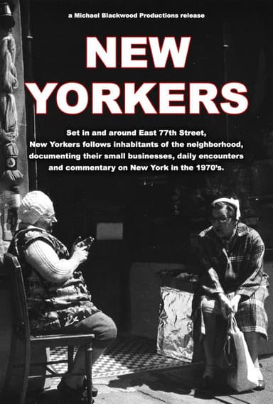 New Yorkers poster