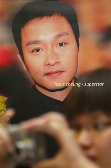 Leslie Cheung - Hongkong-Star poster