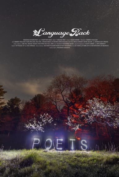 Language Back poster