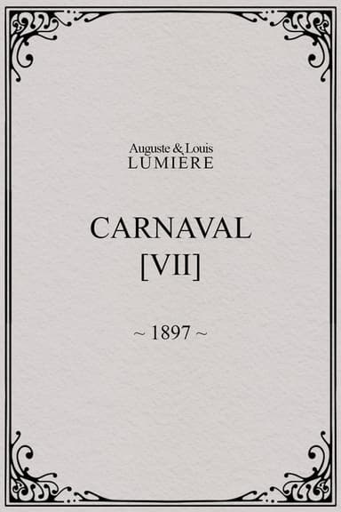Carnaval, [VII] poster