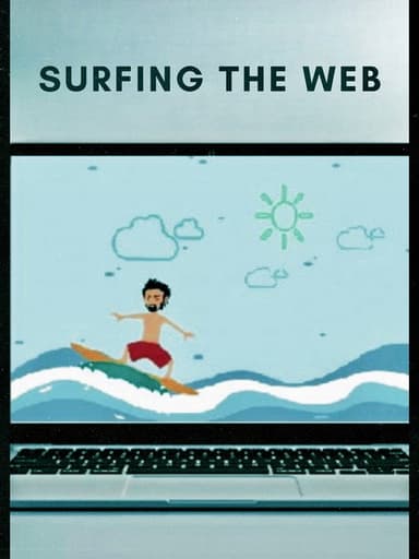 Surfing the Web poster