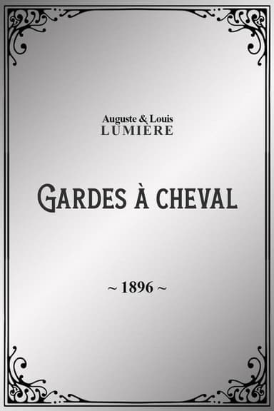 Gardes à cheval poster